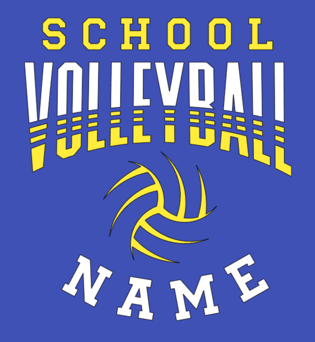 Custom Volleyball Drawstring Bag – Team Colors + Name