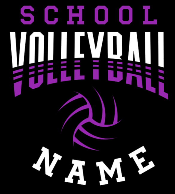 Custom Volleyball Drawstring Bag – Team Colors + Name