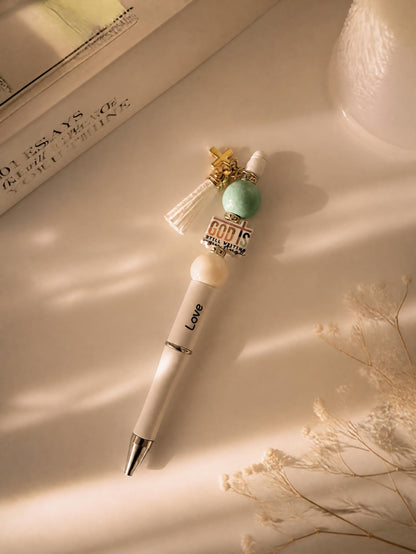 Faith & Inspiration Beaded Charm Pen