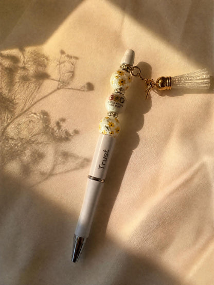 Faith & Inspiration Beaded Charm Pen