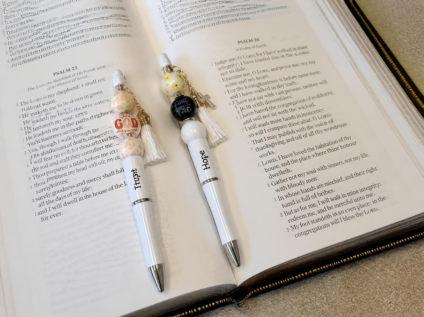 Faith & Inspiration Beaded Charm Pen